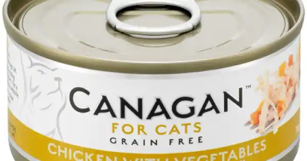 Hrana umeda pentru pisici Canagan Cat Pui si Legume 75 gr Noutate