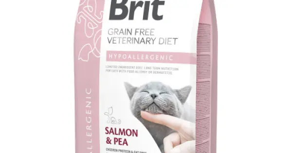 Retur gratuit Hrana uscata hipoalergenica pentru pisici Brit Grain Free VD Hypoallergenic, 5 kg
