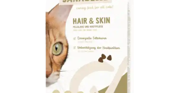 Hrana uscata pentru pisici Sanabelle Hair and Skin 8 kg Cel mai bun preț