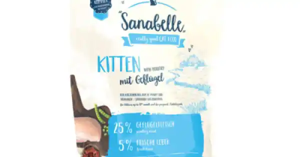 Cel mai vândut Hrana uscata pentru pisici Sanabelle Kitten 400 g