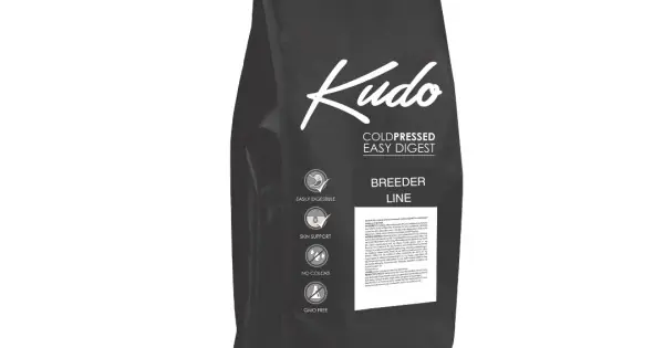 Kudo Breeder Junior Mediu-Maxi - Hrana uscata, presata la rece - Curcan si Rata - 12kg Preț redus