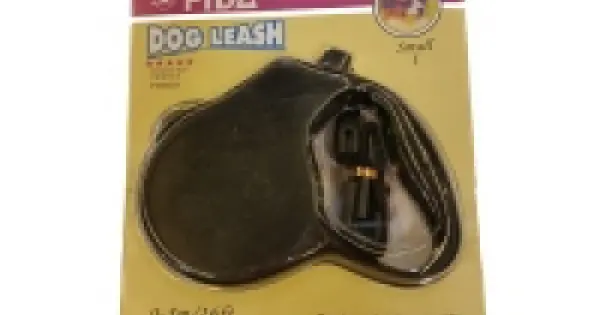 Reducere de preț Lesa retractabila, neagra, lungime 5 m, pentru caini cu greutate de pana la 20 kg