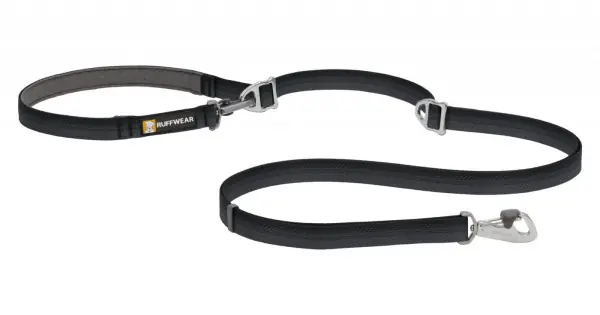 Lesa Switchbak Ruffwear, Basalt Gray, reglabila, lungime 70-210 cm Plată sigură