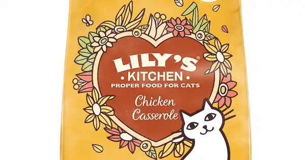 Lily‘s Kitchen Adult Delicious Chicken and Healthy Herbs Dry Complete Cat Food 2 kg Ieftin