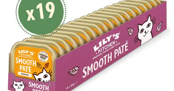 Chilipir Lily‘s Kitchen Cat Adult Smooth Chicken Pate 19x85 g