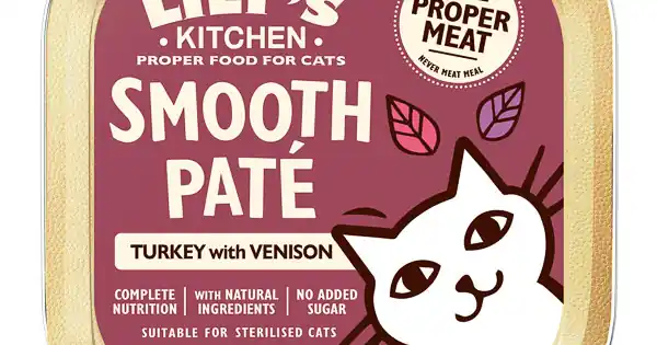 Reducere extra Lily‘s Kitchen Cat Adult Smooth Turkey Pate with Venison 85 g