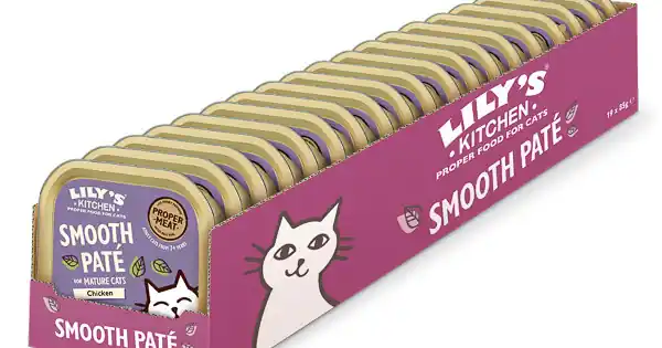 Lily‘s Kitchen Cat Mature Smooth Chicken Pate 19 x 85 g Popular