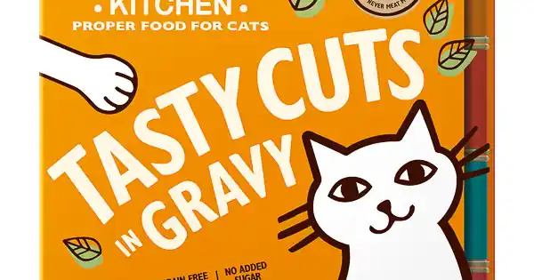 Lily’s Kitchen Tasty Cuts Mixed Mpk in Gravy for Adult Cats 8 X 85 g Reducere