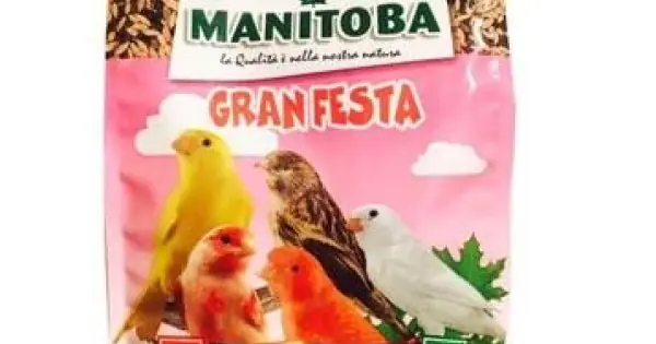 Retur ușor Manitoba Canarini Gran Festa - Hrana completa pentru canari - 500g