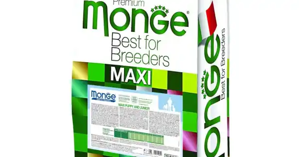 Monge Natural Superpremium Puppy & Junior Maxi - Pui si Orez - 15kg Preț redus
