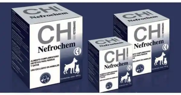 Nefrochem supliment pentru funcția renală la câini și pisici, 300g 1g la fiecare 5kg greutate corporală Preferatul clienților