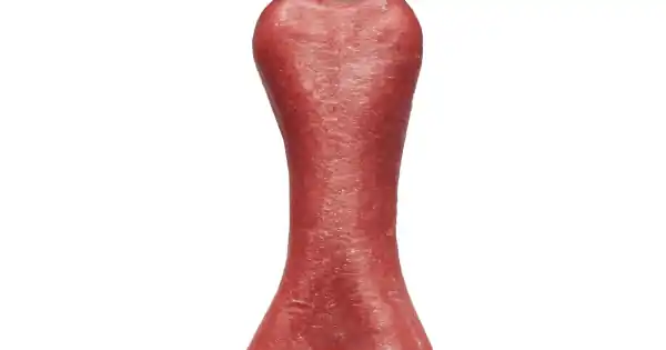 Promoție Os presat pentru caini, PLUTO BONE, branza si sunca de porc, M