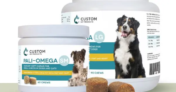 PALI OMEGA SMALL / MEDIUM BREED, Custom Vet, 60 tablete Ieftin