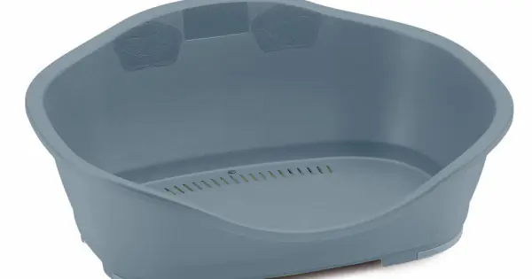 Calitate înaltă Pat caine - oval, plastic - Marimea 6(cm118x80x39h)