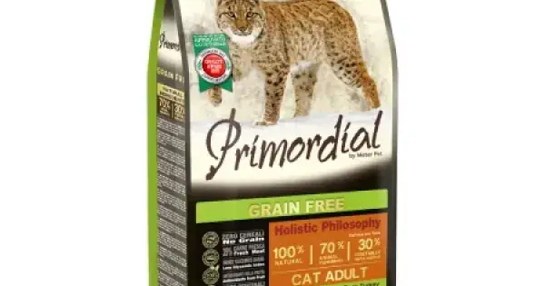 Primordial GF Holistic Cat Adult cu Rata, Pui si Curcan, 2 kg Plată securizată