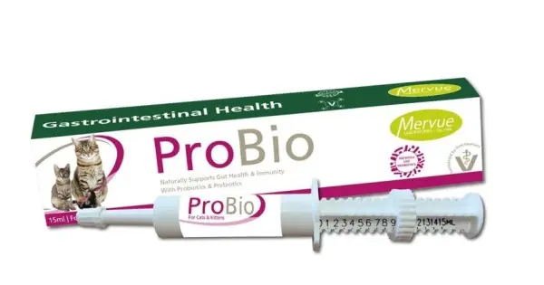 Pro Bio Gel - Supliment pentru reglarea digestiei la pisici - 15 ml Lichidare de stoc