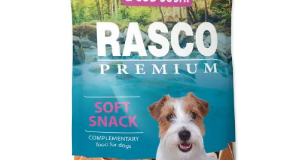 Recompense pentru caini Rasco Soft Sushi Pui/Cod 80 gr Preferatul clienților