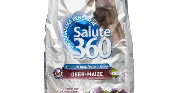 Salute Dog M/L Deer & Maize 12Kg Mai ieftin