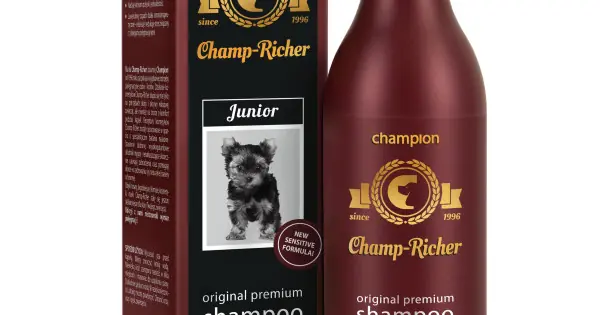 Reducere extra Sampon CHAMP RICHER pentru CATELUSI Yorkshire Terrier, 250 ml