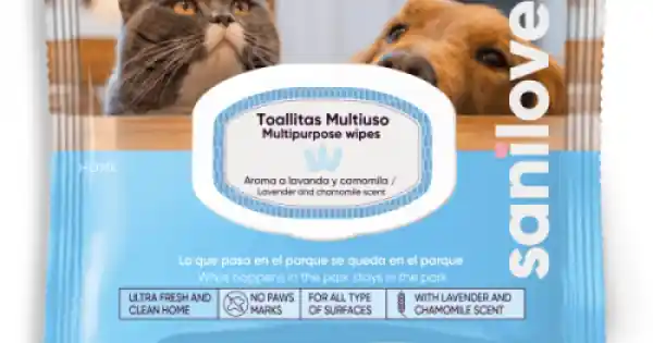 Servetele umede Sanilov Lavanda & Musetel 40 buc Ofertă exclusivă
