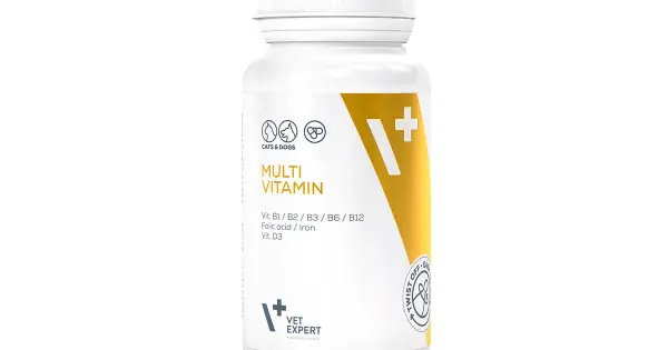 Bestseller Supliment nutritiv pentru caini si pisici Vet Expert Multivitamin Twist-Off, 30 capsule