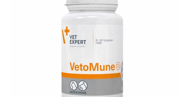 Supliment pentru caini si pisici cu imbunatatirea imunitatii Expert VetoMune Twist-Off, 60 capsule Ultima șansă