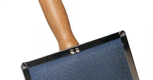 Tesala inox - maner lemn - Marime S - 11.5x9cm Ofertă