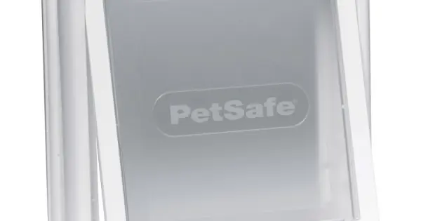 Reducere specială Usa intrare PetSafe StayWell - S - Alb