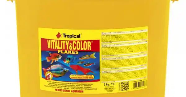 Preferatul clienților VITALITY & COLOR GRANULAT Tropical Fish, 1000 ml/550g