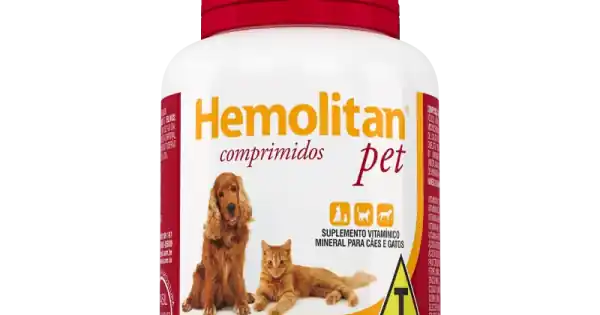 Preț redus Vitamine și oligoelemente, precursor al metabolismului celular, Hemolitan® Pet, Vetnil, 30 comprimate