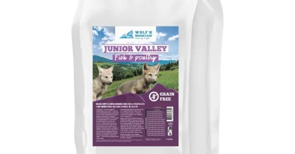 Wolf’S Mountain Junior Valley - Hrana uscata super-premium - Peste si Pasare - 12kg Preț mic