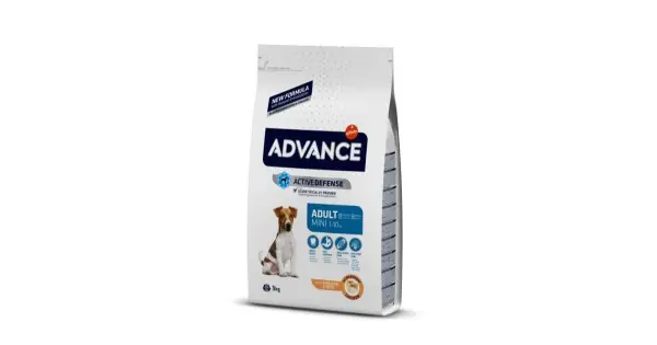 Preferatul clienților Advance Dog Mini Adult, 3 Kg