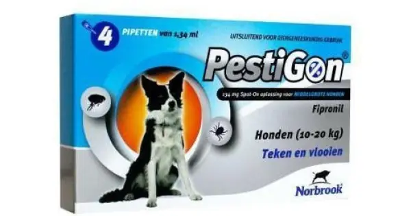 Discount Antiparazitar caini Pestigon M (10-20 kg), 1 pipeta