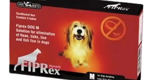 FIPRex 75 M, solutie antiparazitara externa caini talie medie (10-20 kg), cutie cu 3 pipete Preț promoțional