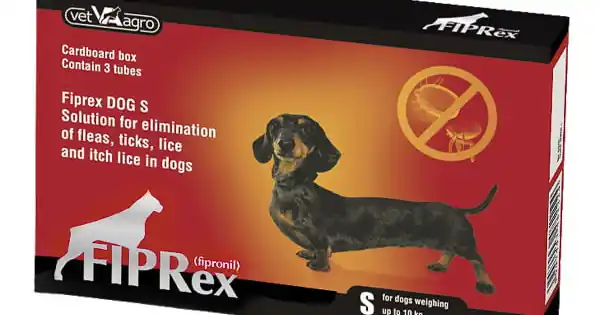FIPRex 75 S, solutie antiparazitara externa caini talie mica (2-10 kg), cutie cu 3 pipete Promoție