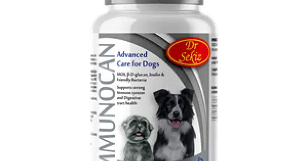 Immunocan, supliment nutritional pentru caini, cu probiotice si prebiotice pentru sustinerea imunitatii, 100 Tablete Ofertă