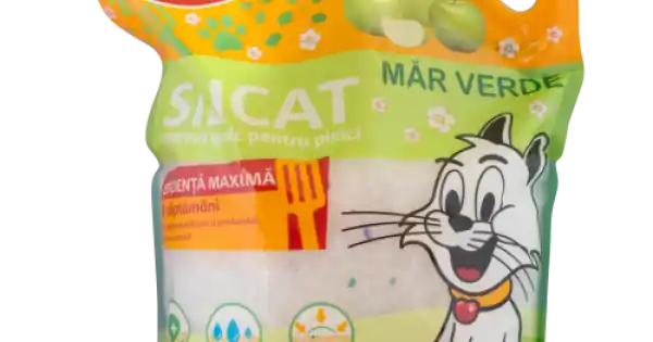 Nisip Silicat Pentru Pisici Enjoy cu Mar Verde 7.6 L Promoție