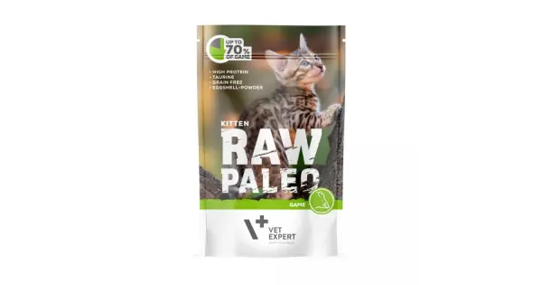 Raw Paleo Kitten Carne de Vanat, 100 g Promoție
