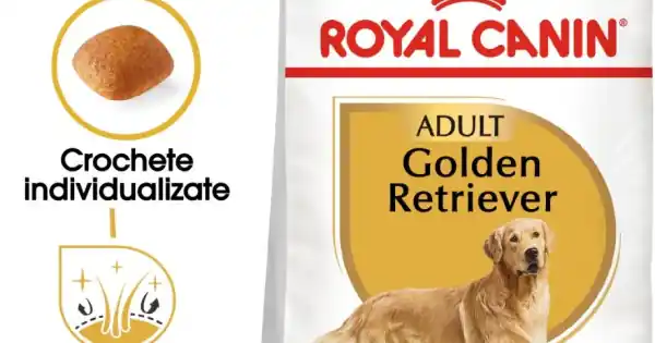 Bestseller Royal Canin Golden Retriever Adult hrana uscata 12 kg, reteta pentru caini adulti