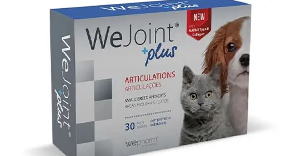 Bestseller WeJoint Plus pentru caini de talie mica si pisici, 30 Tablete