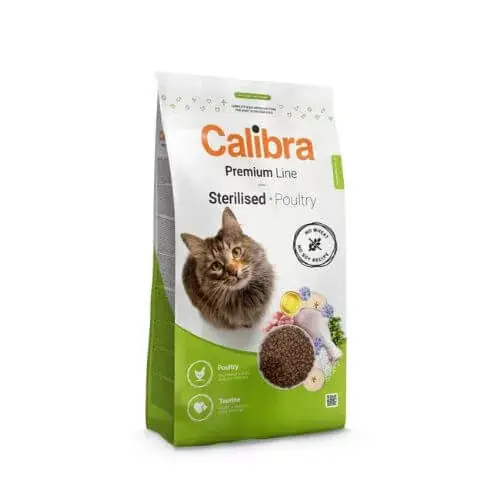 Calibra Cat Premium Line Sterilised Poultry hrană pentru pisici 10kg Reducere