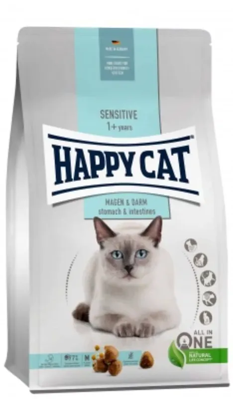 Cumpără online Happy Cat Sensitive Stomach & Intestinal 1,3 kg