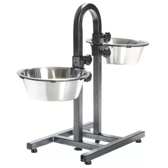 Trixie Castron Metal Pe suport Pentru câine 2x2.8 l Reducere extra