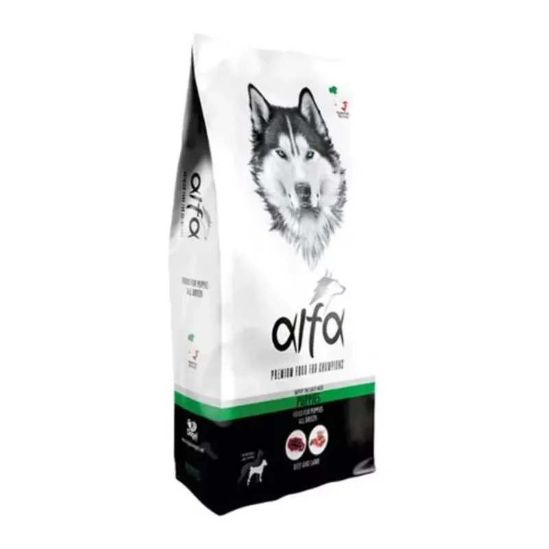Alfa Puppies Beef&Lamb 30/16 uscat hrană pentru câini 20 kg Super ofertă