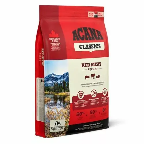 ACANA Classic Red 9,7 kg hrană pentru câini Preț promoțional