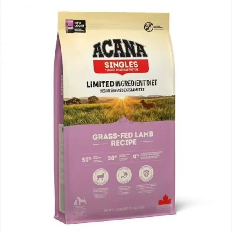 ACANA Grass-Fed Lamb 11,4 kg hrană pentru câini Preferatul clienților