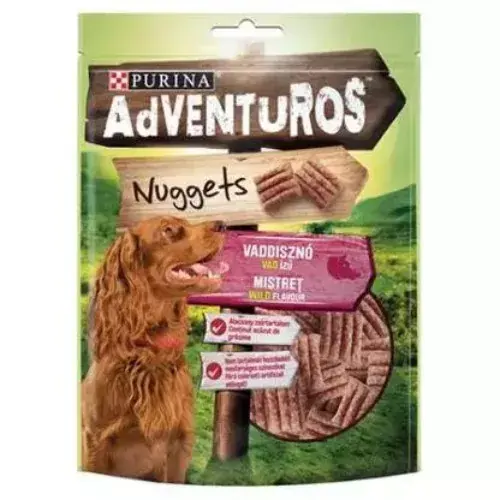 Reduceri Adventuros Nuggets Wild boar 90 g