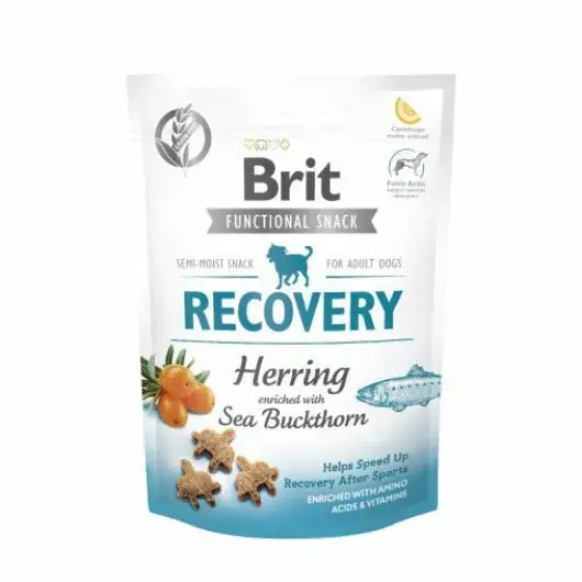 Calitate înaltă Brit Care Dog Functional Snack Recovery Herring 150 g