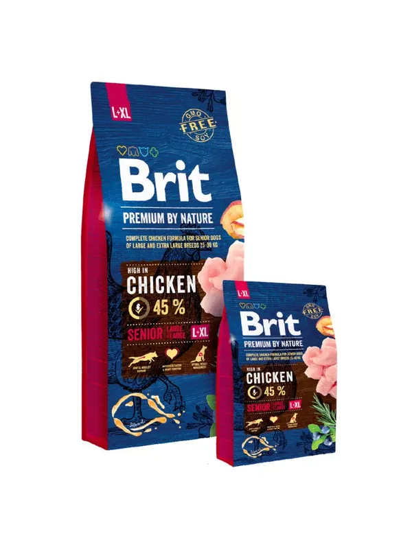 Brit Premium by Nature Senior L-XL 2x15 kg Cel mai bun preț