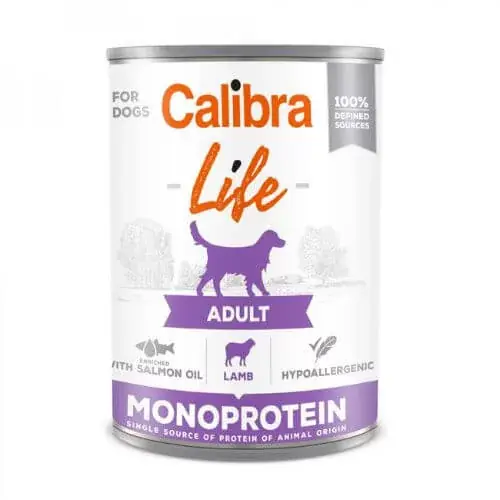 Mai ieftin Calibra Dog Life Adult Lamb conservă 400 g